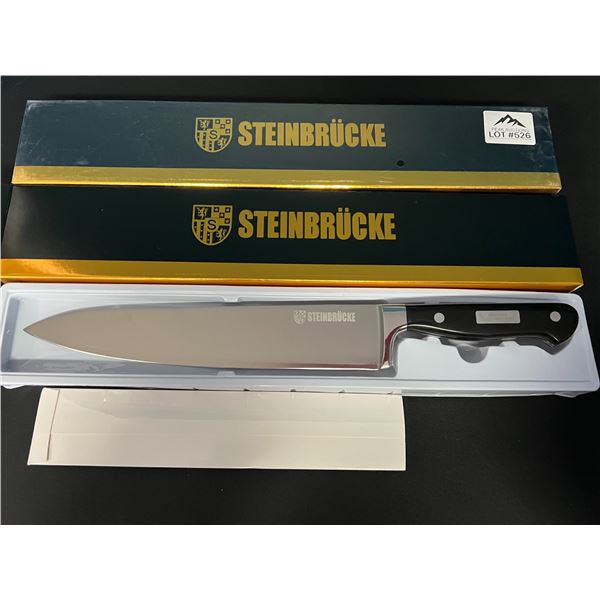 *NEW* Lot of 2 Steinbrucke 10 Inch Forged Kitchen Chef Knives