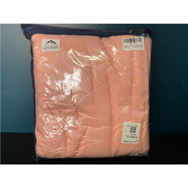 *NEW* Lot of 1 Queen Size Pink Duvet Cover