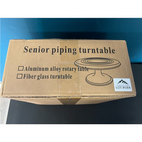 *NEW* Lot of 1 Piping Turntable