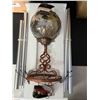 Image 3 : *NEW* Lot of 3 Solar Glass Wind Chimes (Bird & Globe Design)