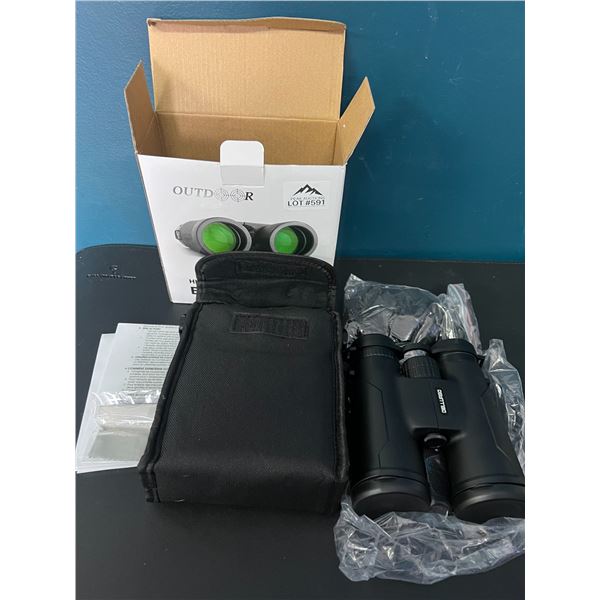*NEW* Lot of 1 Pair of Binoculars w/ Case