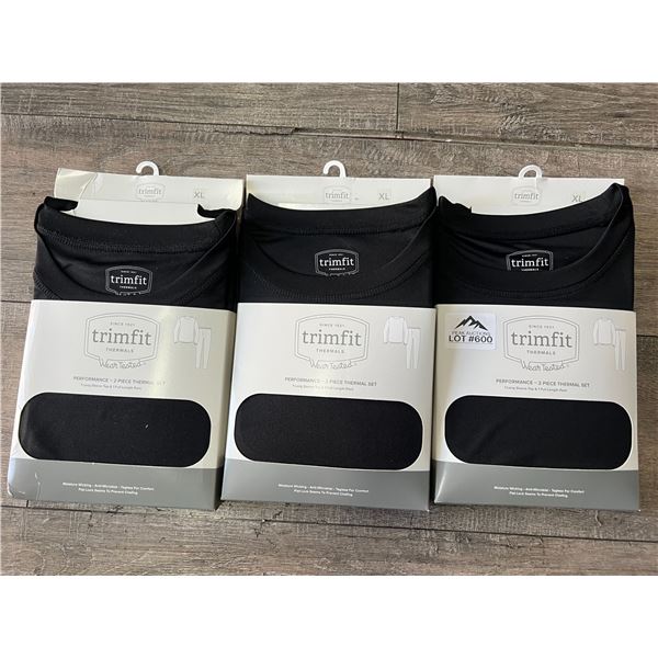 *NEW* Lot of 3 Thermal Sets for Youth (Size XL) - 2pc sets (Pants and Top)