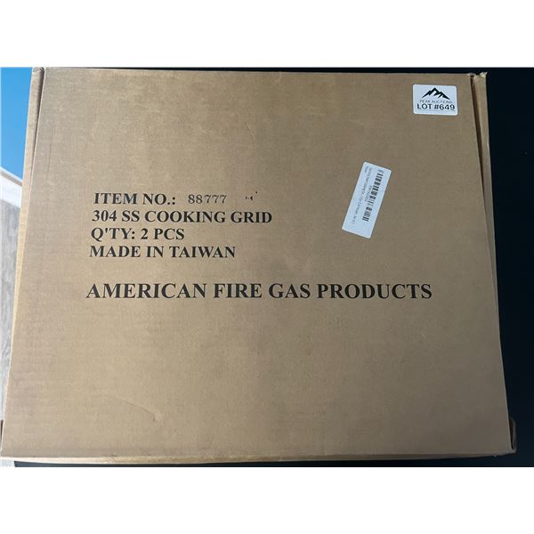 *NEW* Lot of Stainless Steel Cooking Grid (Set of 2)