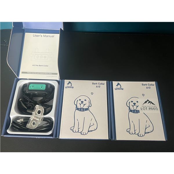 *NEW* Lot of 3 No-Bark Dog Training Collars