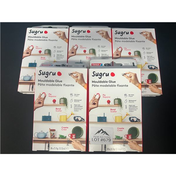 *NEW* Lot of 5 Packs of Sugru Moldable Glue