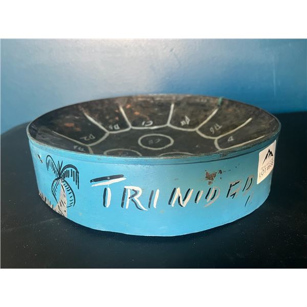 *USED* Lot of 1 Metal Trinidad Drum