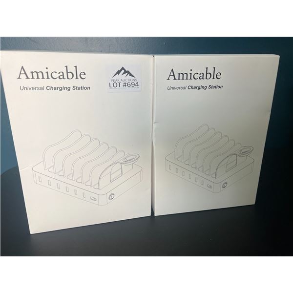 *NEW* Lot of 2 Universal Charging Stations