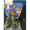 Image 1 : *NEW* Lot of 2 Sets Fayogoo Walkie Talkies for Kids w/ Flashlight & LCD Screen (Camo)