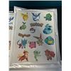 Image 2 : *NEW* Lot of 8 Packs of Pokemon Temporary Tattoos (Multi-Packs - More than 300 Styles per pack!)