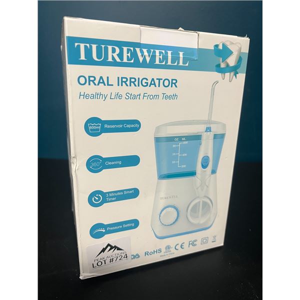 *NEW* Lot of 1 Turewell Oral Irrigator/Water Flosser