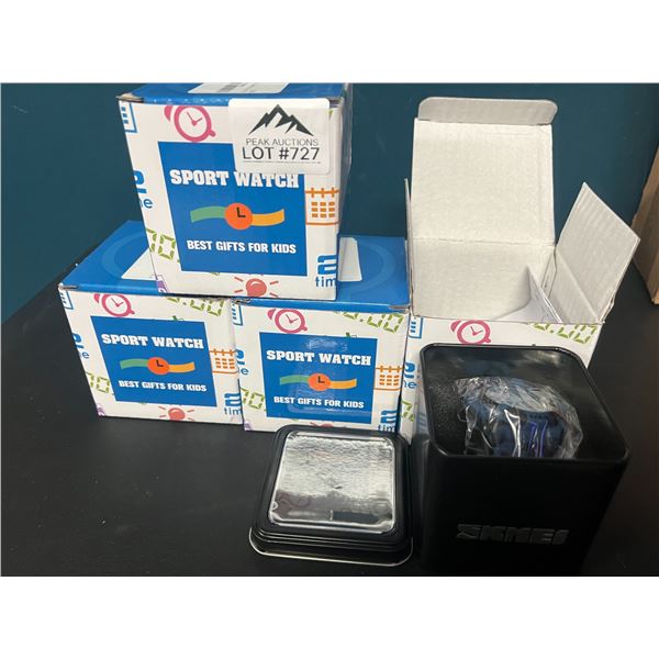 *NEW* Lot of 3 Kids Sport Watches