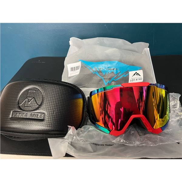 *NEW* Lot of 4 Ski Goggles