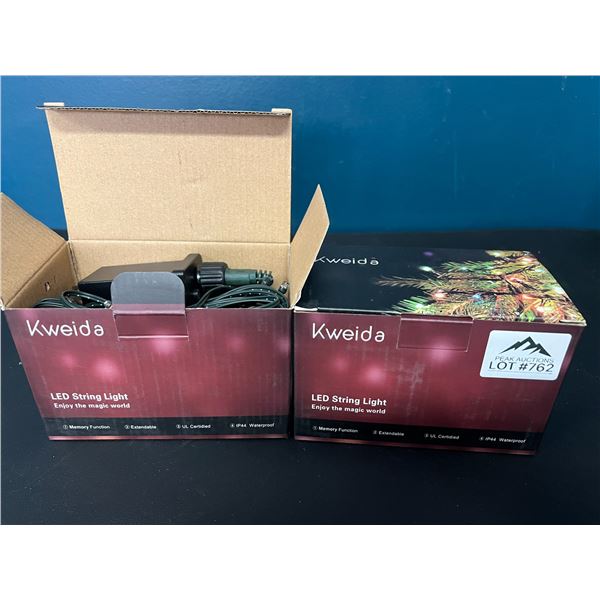 *NEW* Lot of 2 Boxes LED Christmas String Lights