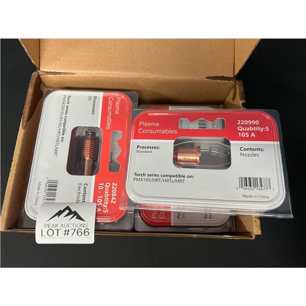 *NEW* Lot of 8 Packs of Plasma Torch Consumables