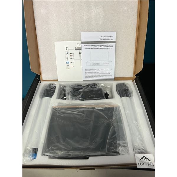 *NEW* Lot of 1 Wireless Karaoke Microphone System