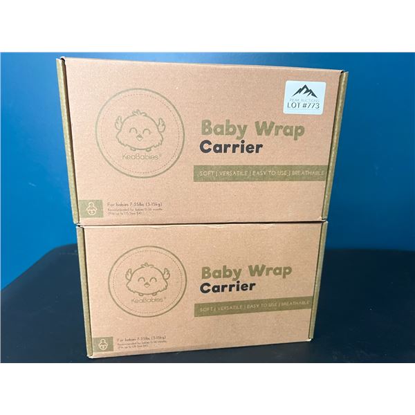 *NEW* Lot of 2 Baby Wrap Carriers (Pink)