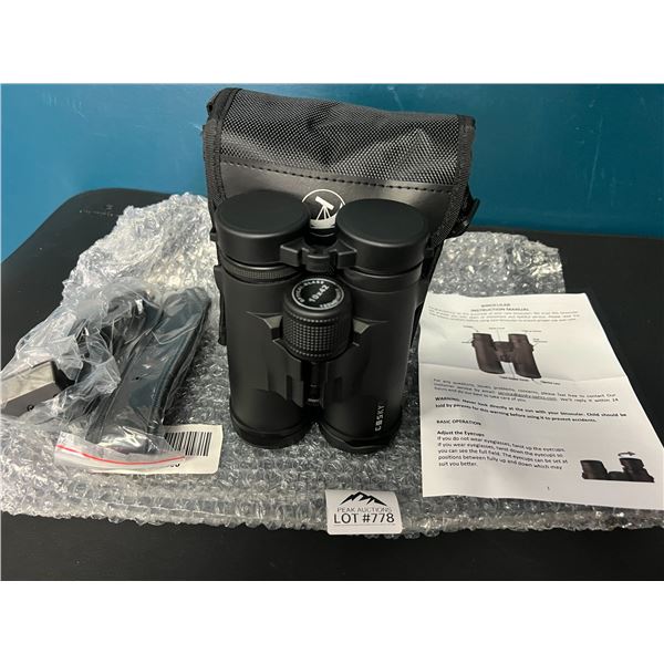 *NEW* Lot of 1 Binoculars w/ Case