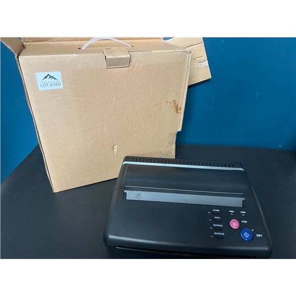 *NEW* Lot of 1 Atomus Tattoo Transfer Stencil Machine