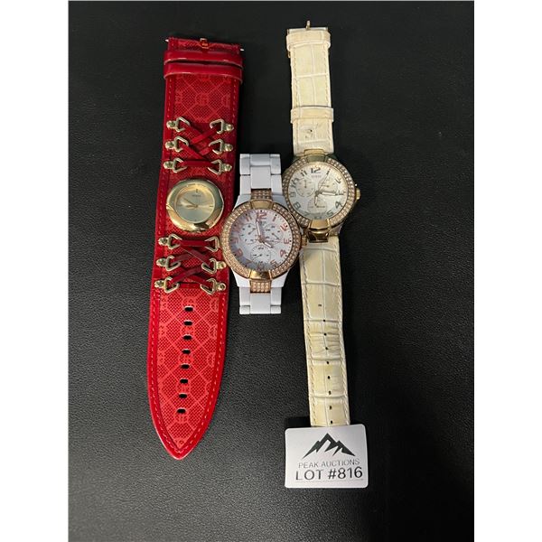 *USED* Lot of 3 Assorted Watches