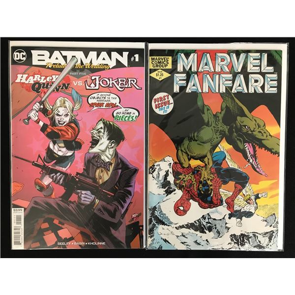 COMIC BOOK LOT (BATMAN #1, MARVEL FANFARE)