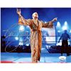 Image 2 : RIC FLAIR SIGNED AND CUSTOM FRAMED 16 X 20 DISPLAY (JSA COA)