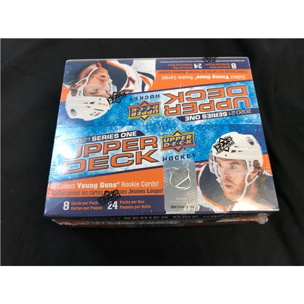 SEALED 2020-21 UPPER DECK SERIES 1 HOBBY BOX