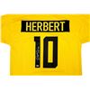 Image 2 : JUSTIN HERBERT SIGNED OREGON DUCKS FOOTBALL JERSEY (BECKETT COA)