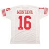 Image 1 : JOE MONTANA SIGNED SAN FRANCISCO 49ERS JERSEY (JSA COA)