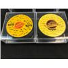 Image 1 : 1978/1979 VANCOUVER CANUCKS TEAM HOCKEY PUCKS LOT