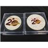 Image 1 : 1979/1980 VANCOUVER CANUCKS TEAM HOCKEY PUCKS LOT