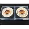 Image 1 : 1983/1984 VANCOUVER CANUCKS TEAM HOCKEY PUCKS LOT