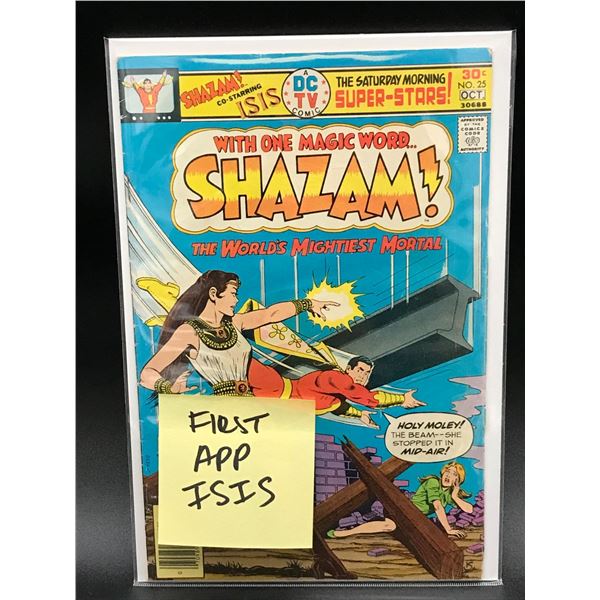 DC COMICS SHAZAM #25 (FIRST APPEARANCE ISIS)