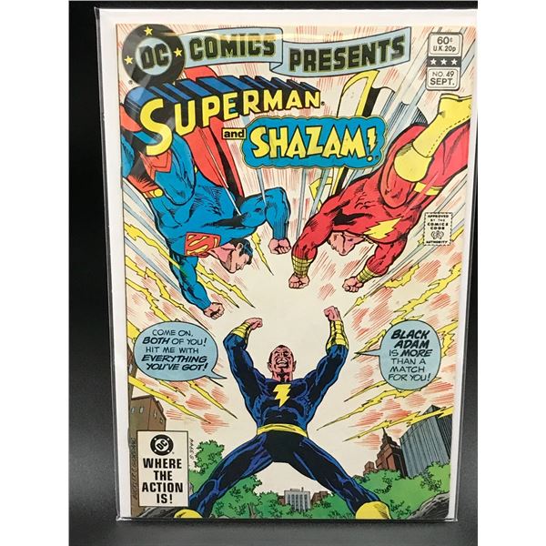 DC COMICS SUPERMAN AND SHAZAM #49