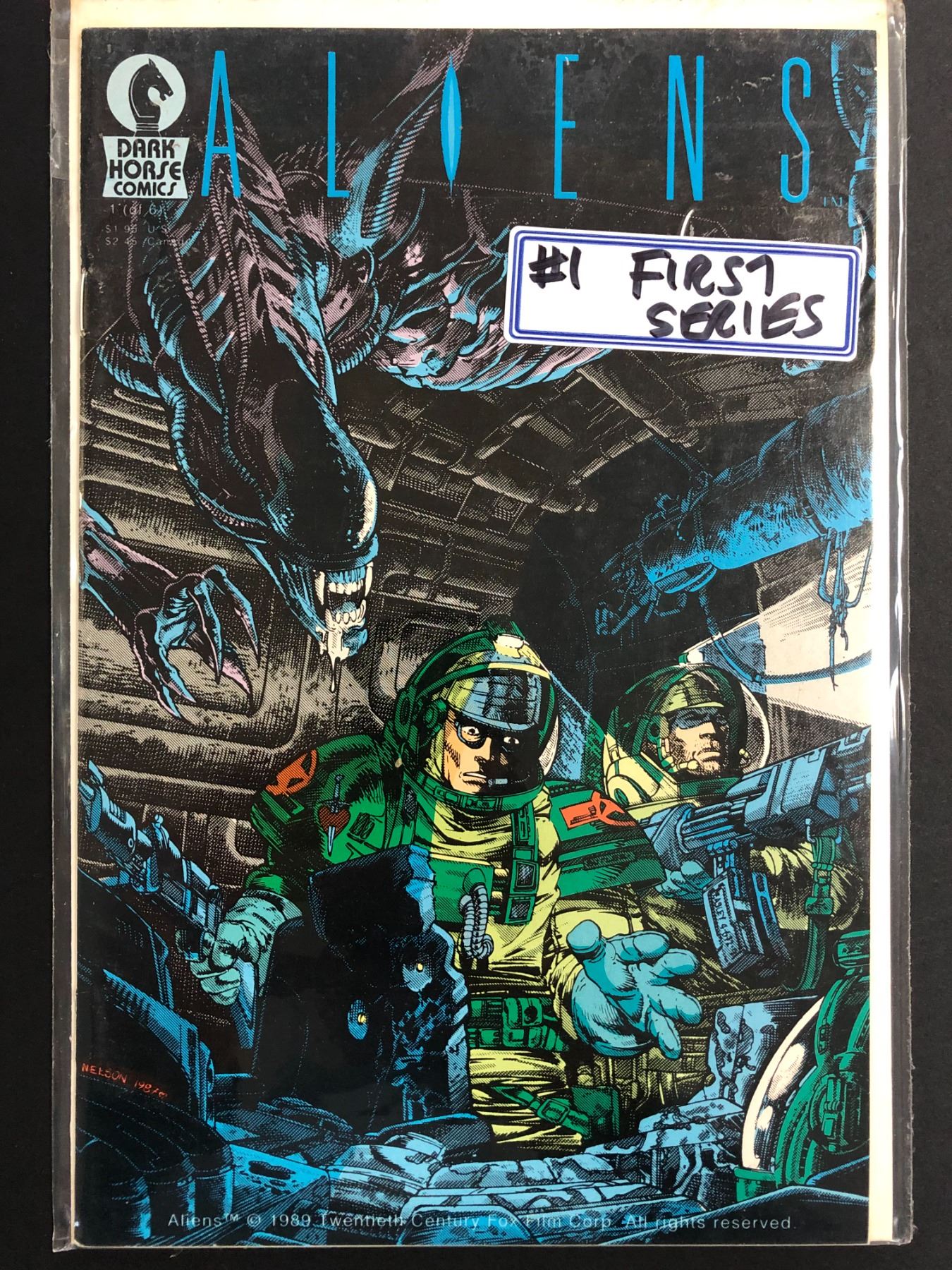 First Aliens Comic DARK HORSE COMICS ALIENS NO.1 (FIRST SERIES)