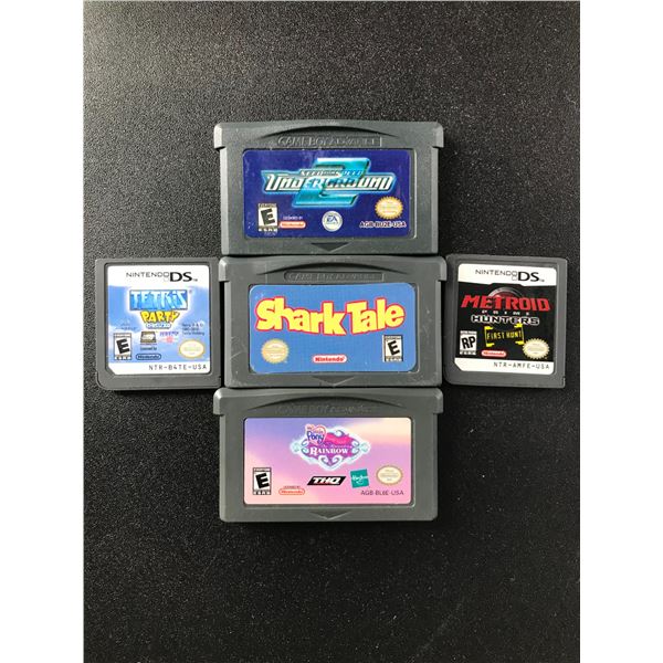 GAME BOY ADVANCE GAME LOT