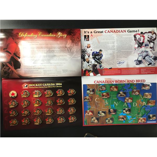 COMPLETE TEAM CANADA PIN SETS