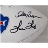 Image 3 : BUFFALO BILLS SIGNED (KELLY, THOMAS, RISON) FOOTBALL (BECKETT COA)