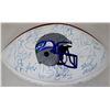 Image 1 : 1999 SEATTLE SEAHAWKS FOOTBALL SIGNED BY 60 PLAYERS (CORTEZ, KENNEDY..) MILLCREEK SPORTS COA