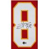 Image 2 : TRAVIS KELCE SIGNED KC CHIEFS FOOTBALL JERSEY (BECKETT COA)