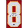 Image 2 : TRAVIS KELCE SIGNED KC CHIEFS FOOTBALL JERSEY (BECKETT COA)