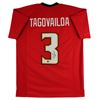 Image 1 : TUA TAGOVAILOA SIGNED PRO STYLE COLLEGE JERSEY (BECKETT COA)