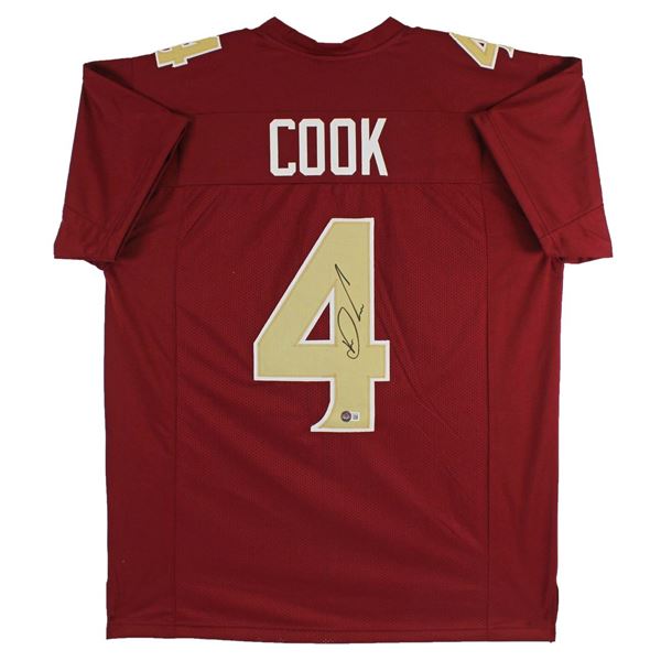 DALVIN COOK SIGNED GEORGIA FOOTBALL JERSEY ( BECKETT COA)