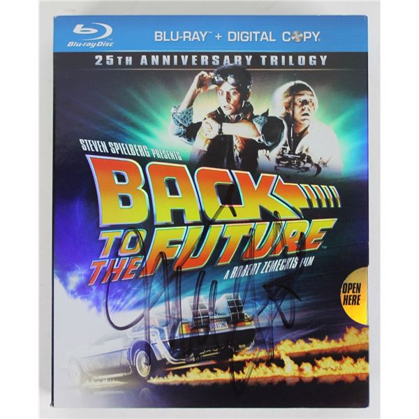 MICHAEL J FOX SIGNED BACK TO THE FUTURE DVD BOX SET (BECKETT COA)