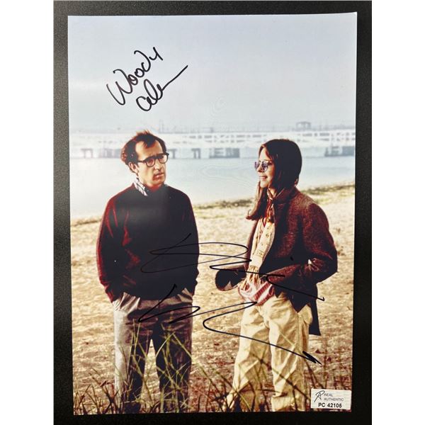 WOODY ALLEN AND DIANE KEATON SIGNED  8 X 10 (RA COA)