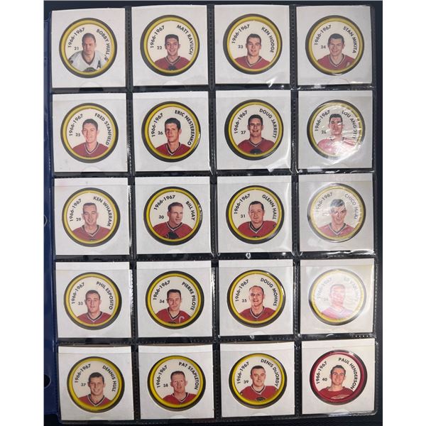 VINTAGE NHL SHERIFF COINS LOT