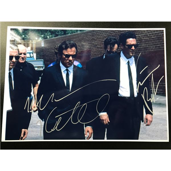 RESEVOIR DOGS CAST SIGNED 8 X 10 (RA COA)