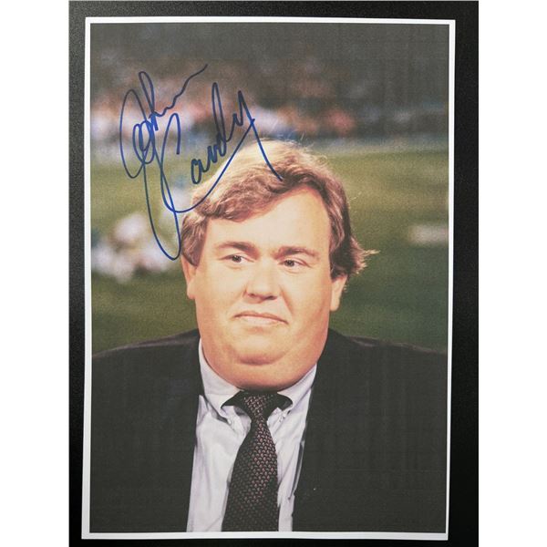 JOHN CANDY SIGNED 8 X 10 (RA COA)