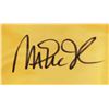 Image 2 : MAGIC JOHNSON SIGNED LA LAKERS GOLD MITCHELL AND NESS JACKET WITH 17 PATCHES (BECKETT COA)