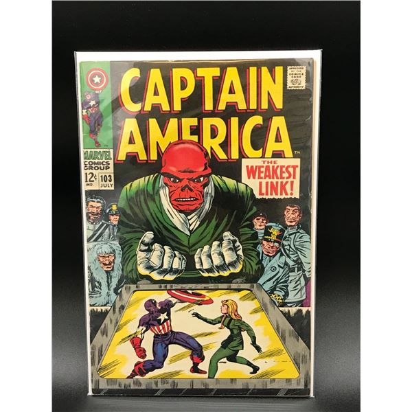 MARVEL COMICS CAPTAIN AMERICA #103