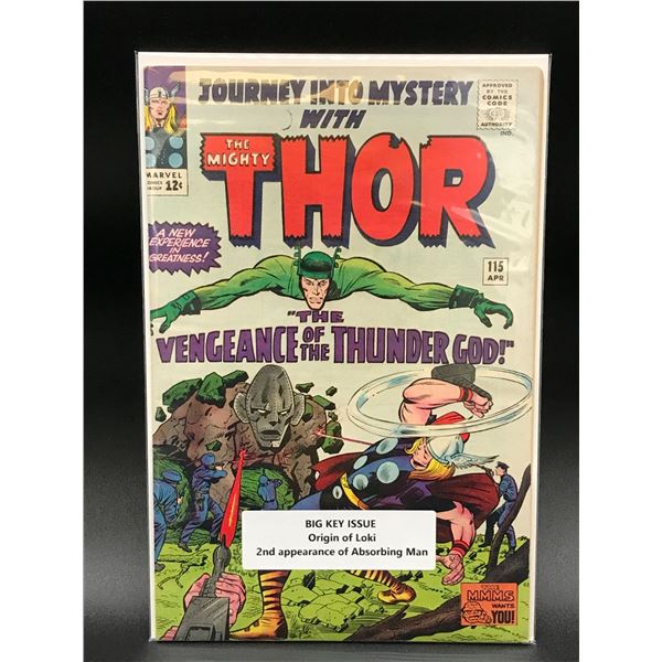 MARVEL COMICS JOURNEY INTO MYSTERY MIGHTY THOR #115